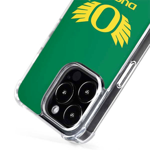 University of Oregon Ducks Green iPhone 15 Pro Max MagSafe Case