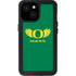 University of Oregon Ducks Green iPhone 15 Waterproof Case