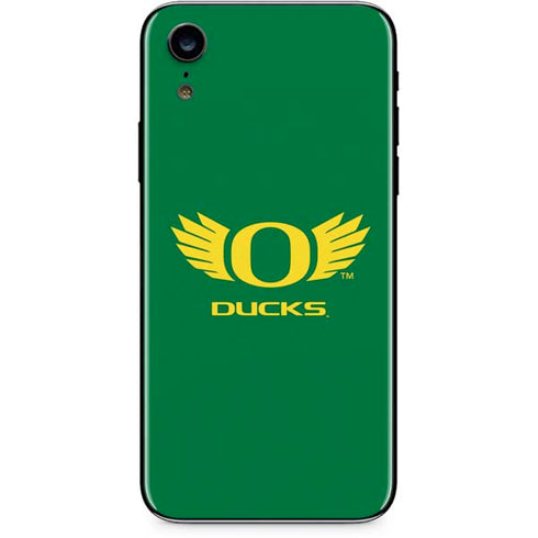 University of Oregon Ducks Green iPhone XR Skin