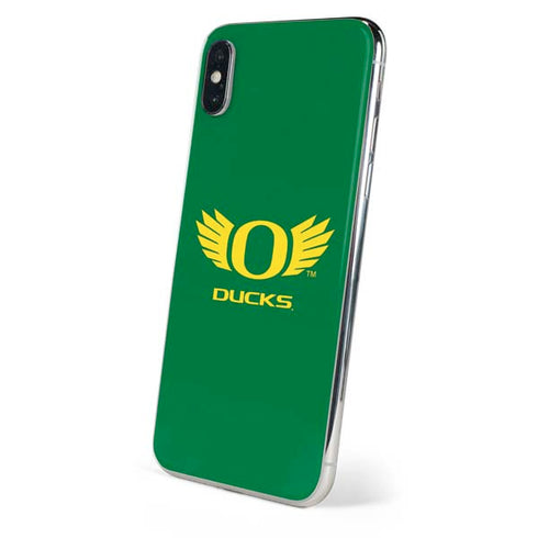 University of Oregon Ducks Green iPhone XS Skin
