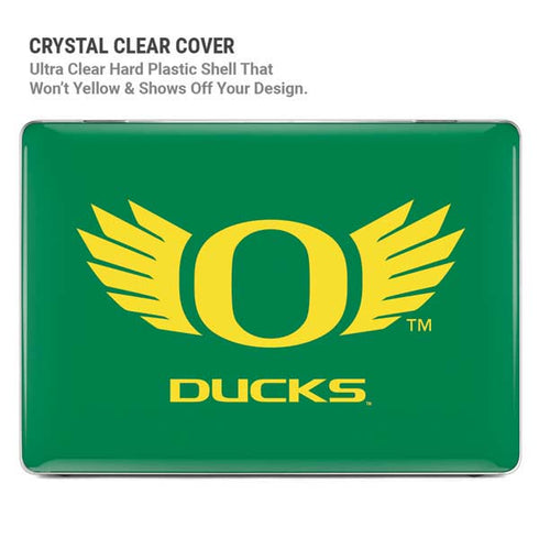 University of Oregon Ducks Green MacBook Pro 16in (2021-25) Case plus Skin