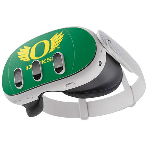 University of Oregon Ducks Green Meta Quest 3 Skin