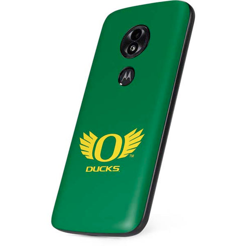 University of Oregon Ducks Green Moto E5 Play Skin