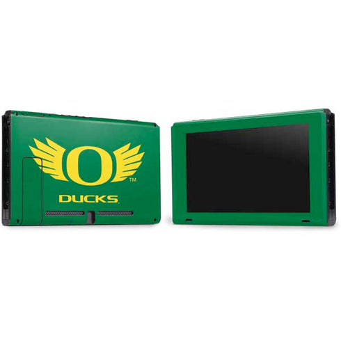 University of Oregon Ducks Green Nintendo Switch Bundle Skin