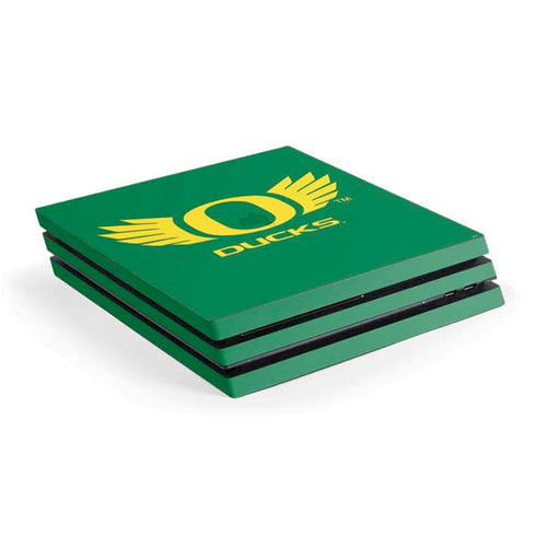University of Oregon Ducks Green PS4 Pro Console Skin