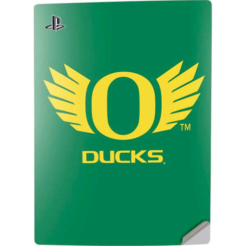 University of Oregon Ducks Green PS5 Digital Edition Console Skin