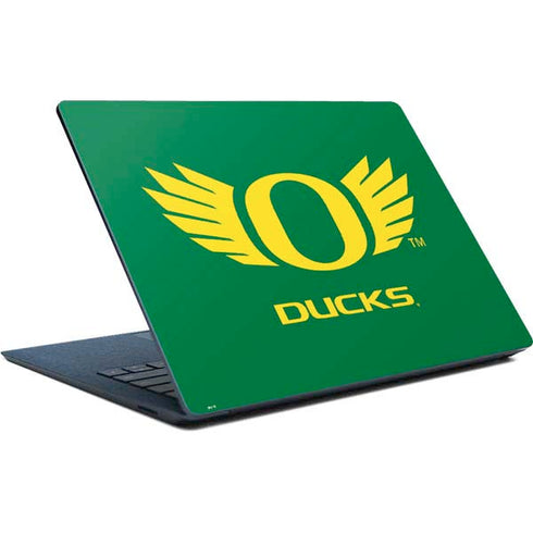 University of Oregon Ducks Green Surface Laptop Skin