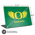 University of Oregon Ducks Green Universal Laptop 14in (11.4 x 8.2in) Skin