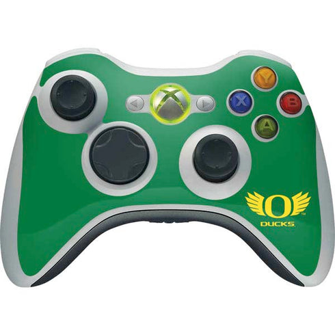 University of Oregon Ducks Green Xbox 360 Wireless Controller Skin