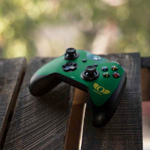 University of Oregon Ducks Green Xbox One Controller Skin