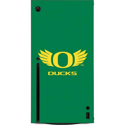 University of Oregon Ducks Green Xbox Series X Console Skin