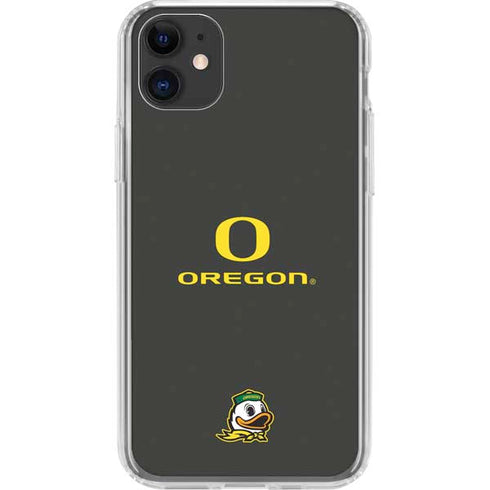University of Oregon Ducks iPhone 11 Clear Case