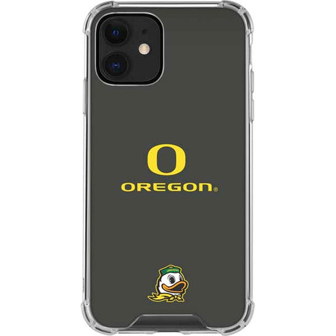 University of Oregon Ducks iPhone 12 Clear Case
