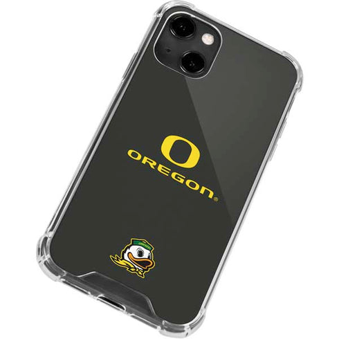 University of Oregon Ducks iPhone 13 Clear Case