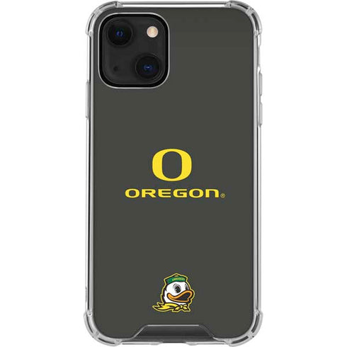 University of Oregon Ducks iPhone 13 Mini Clear Case