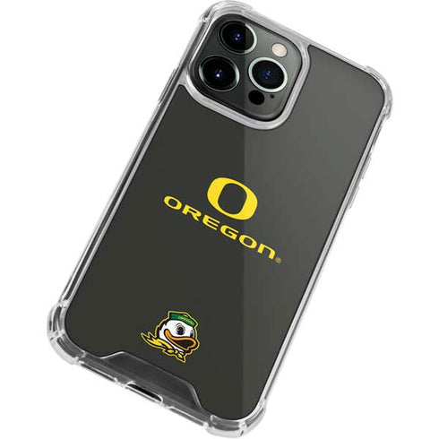 University of Oregon Ducks iPhone 13 Pro Clear Case