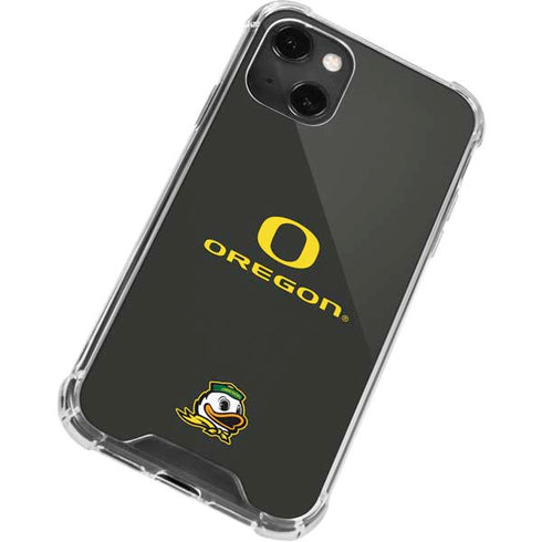 University of Oregon Ducks iPhone 14 Plus Clear Case