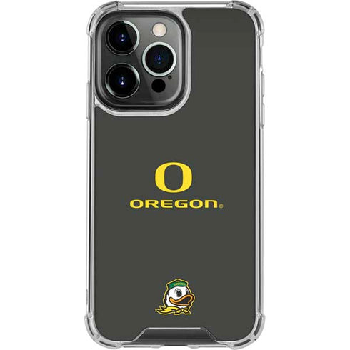 University of Oregon Ducks iPhone 14 Pro Clear Case
