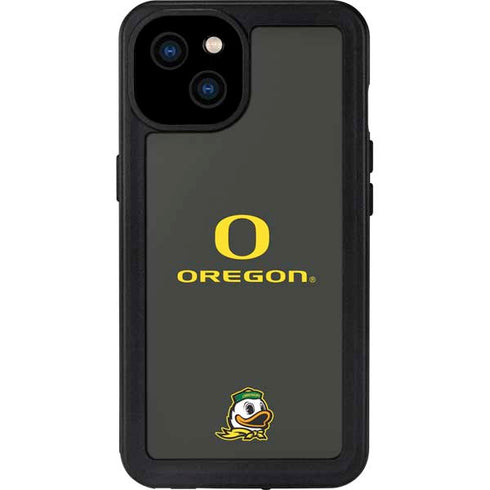 University of Oregon Ducks iPhone 15 Plus Waterproof Case