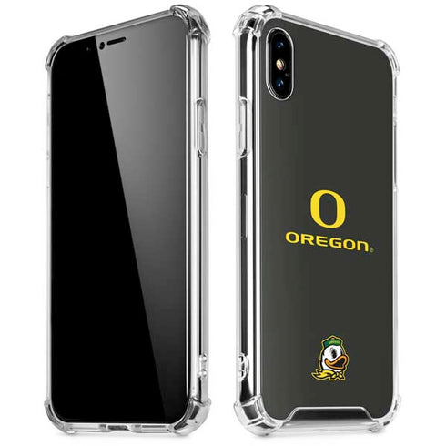 University of Oregon Ducks iPhone XS Max Clear Case