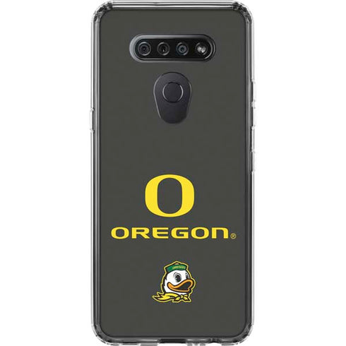 University of Oregon Ducks LG K51/Q51 Clear Case