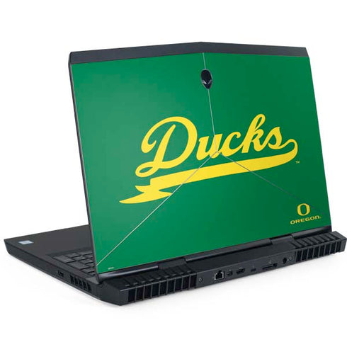 University of Oregon Ducks Logo and Wings Dell Alienware Skin