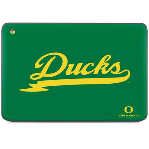University of Oregon Ducks Logo and Wings HP Chromebook Skin