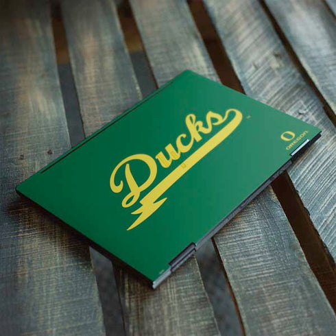 University of Oregon Ducks Logo and Wings HP Envy Skin