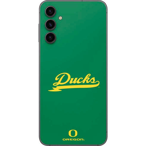 University of Oregon Ducks Logo and Wings Galaxy A14 5G Skin