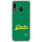 University of Oregon Ducks Logo and Wings Galaxy A20 Clear Case
