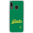 University of Oregon Ducks Logo and Wings Galaxy A20 Clear Case