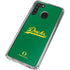 University of Oregon Ducks Logo and Wings Galaxy A21 Clear Case