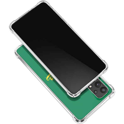 University of Oregon Ducks Logo and Wings Galaxy A32 5G Clear Case