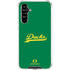 University of Oregon Ducks Logo and Wings Galaxy A54 5G Clear Case