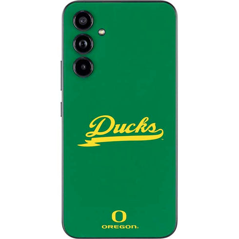 University of Oregon Ducks Logo and Wings Galaxy A54 5G Skin
