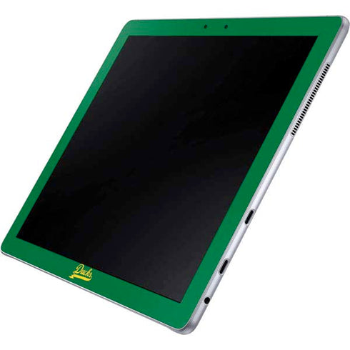 University of Oregon Ducks Logo and Wings Galaxy Book 12in Skin