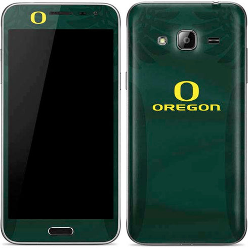 University of Oregon Ducks Logo and Wings Galaxy J3 Skin