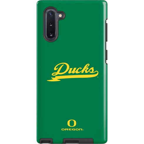 University of Oregon Ducks Logo and Wings Galaxy Note 10 Pro Case