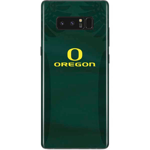 University of Oregon Ducks Logo and Wings Galaxy Note 8 Skin
