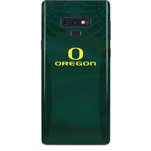 University of Oregon Ducks Logo and Wings Galaxy Note 9 Skin