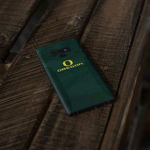 University of Oregon Ducks Logo and Wings Galaxy Note 9 Skin