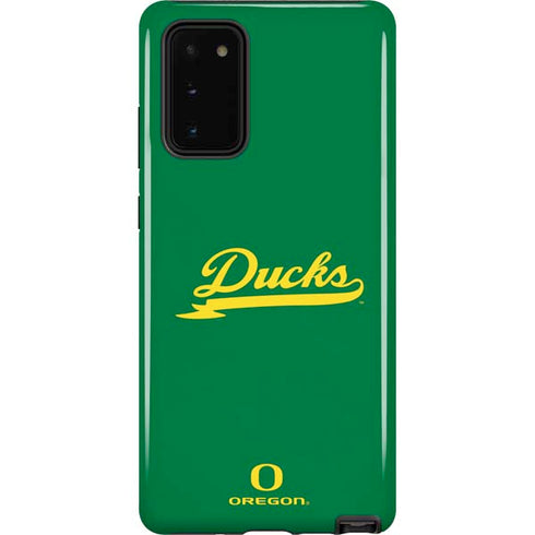 University of Oregon Ducks Logo and Wings Galaxy Note20 5G Pro Case