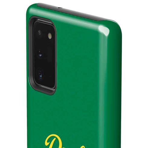 University of Oregon Ducks Logo and Wings Galaxy Note20 5G Pro Case
