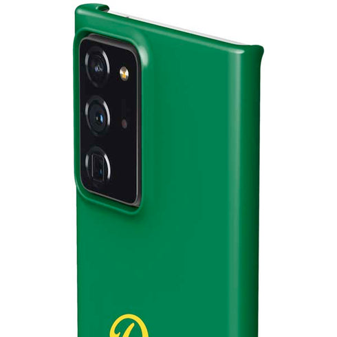University of Oregon Ducks Logo and Wings Galaxy Note20 Ultra 5G Lite Case