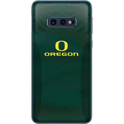 University of Oregon Ducks Logo and Wings Galaxy S10e Skin