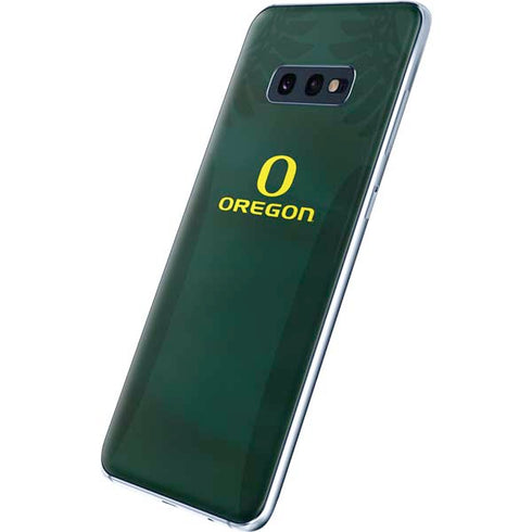 University of Oregon Ducks Logo and Wings Galaxy S10e Skin