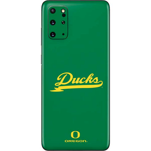 University of Oregon Ducks Logo and Wings Galaxy S20 Plus Skin