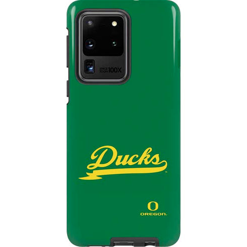University of Oregon Ducks Logo and Wings Galaxy S20 Ultra 5G Pro Case