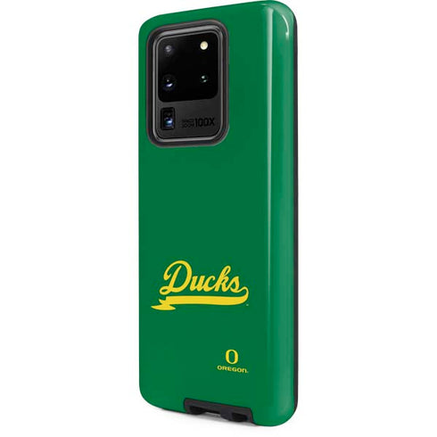 University of Oregon Ducks Logo and Wings Galaxy S20 Ultra 5G Pro Case