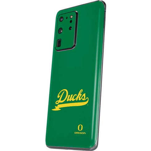 University of Oregon Ducks Logo and Wings Galaxy S20 Ultra 5G Skin